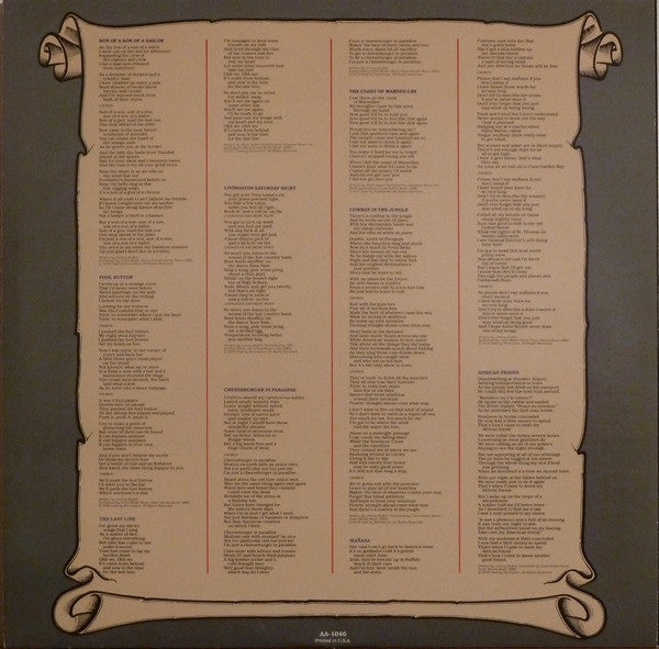 Son Of A Son Of Sailor - Buffett, Jimmy