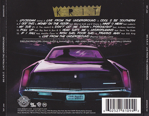 Live From The Underground - Big K.R.I.T.