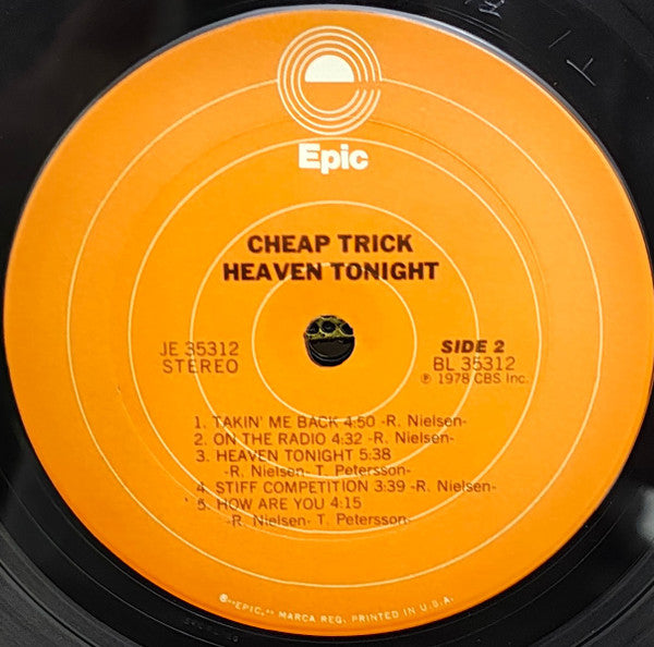 Heaven Tonight - Cheap Trick
