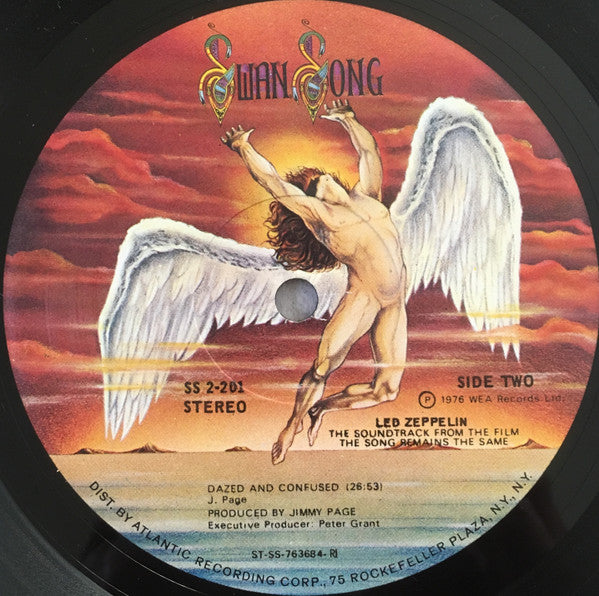 The Soundtrack From The Film The Song Remains The  - Led Zeppelin
