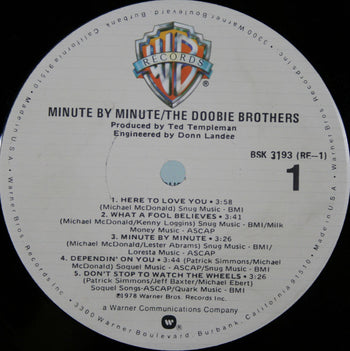 Minute By Minute - Doobie Brothers