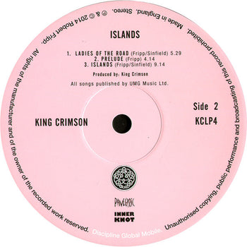 Islands - King Crimson [LP]