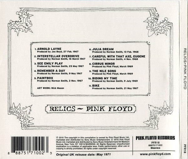 Relics - Pink Floyd