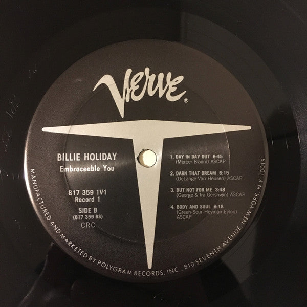 Embraceable You - Billie Holiday
