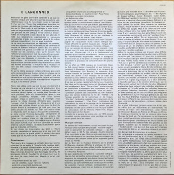 E Langonned - Stivell, Alan