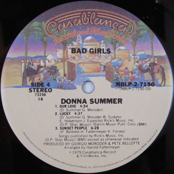 Bad Girls - Summer, Donna