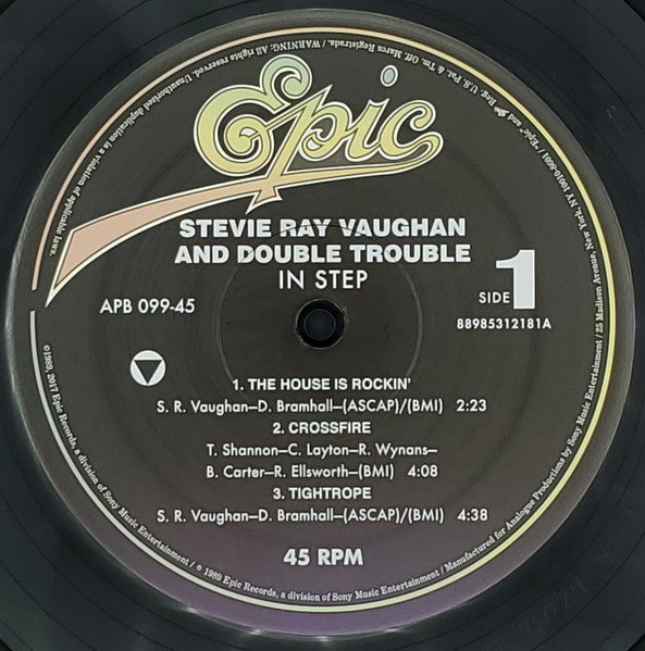 In Step - Vaughan, Stevie Ray & Double Trouble