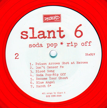 Soda Pop * Rip Off - Slant 6