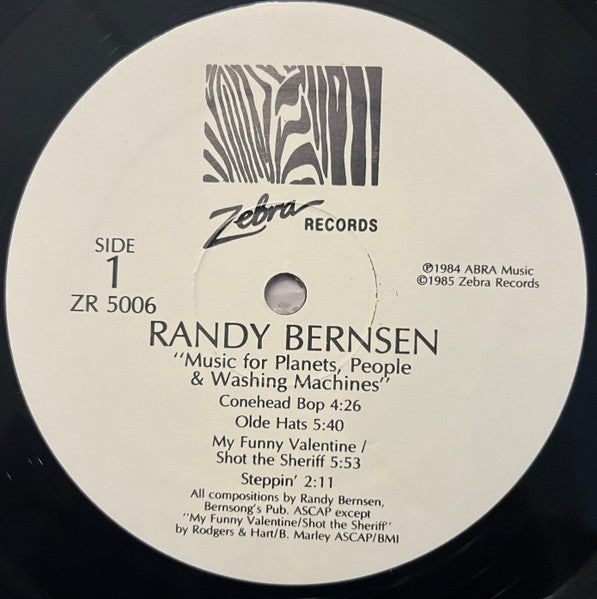 Music For Planets, People & Washing Machines - Bernsen, Randy