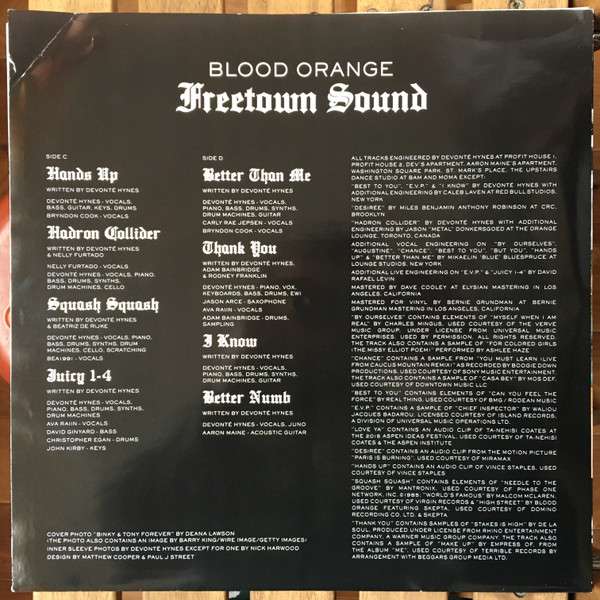 Freetown Sound - Blood Orange