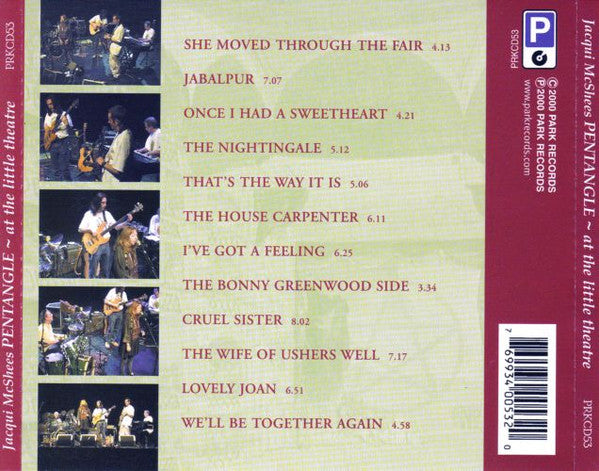 At The Little Theatre - Pentangle