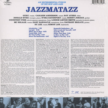 Jazzmatazz Volume 1 [LP] - Guru
