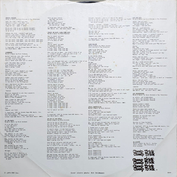 Heaven Tonight - Cheap Trick