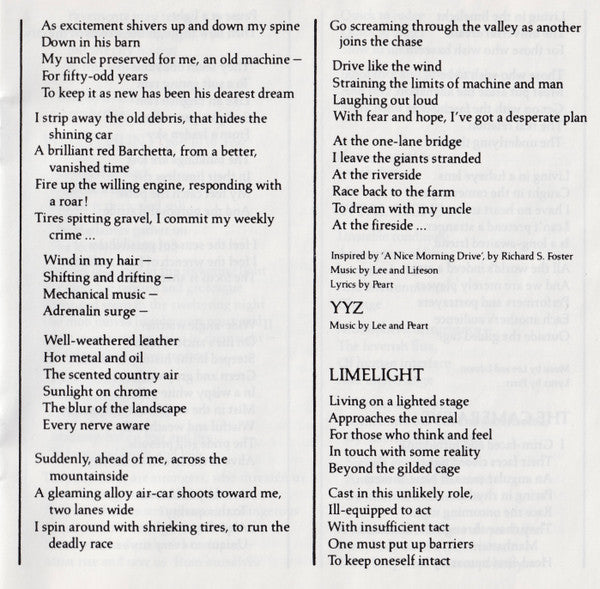 Moving Pictures - Rush