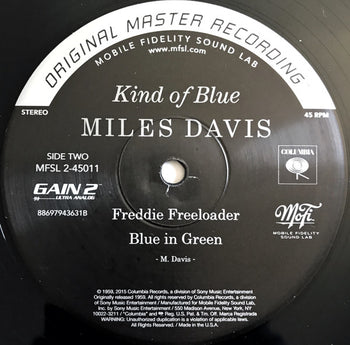 Kind Of Blue [Limited Edition] [180 Gram] - Davis Miles