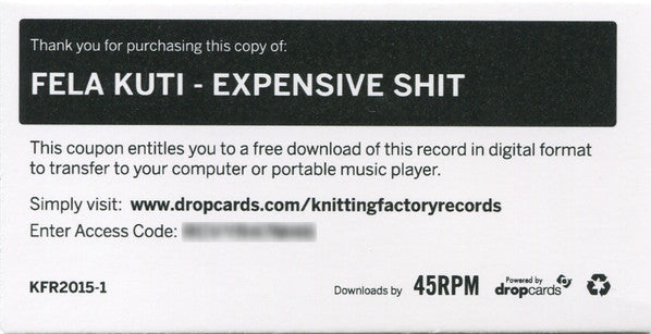 Expensive Shit [Download Included] - Fela Kuti