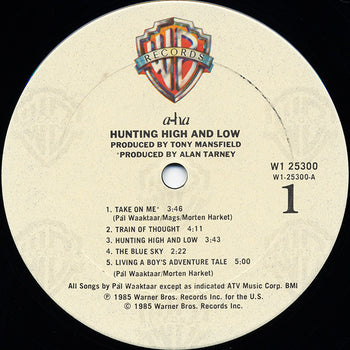 Hunting High And Low - a-ha