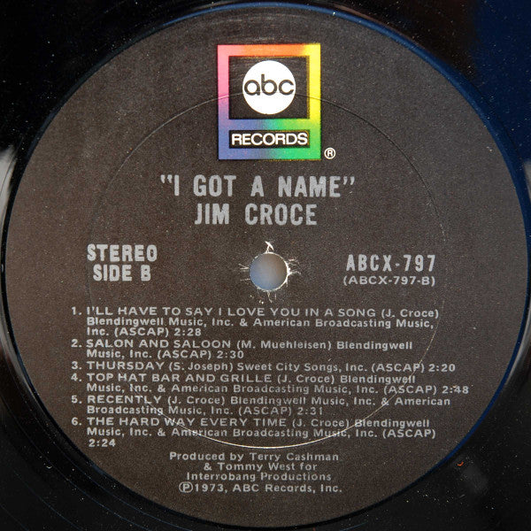 I Got A Name  - Croce, Jim