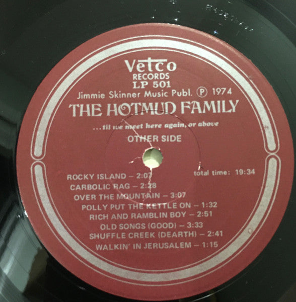 ...Til We Meet Here Again, Or Above - Hotmud Family,