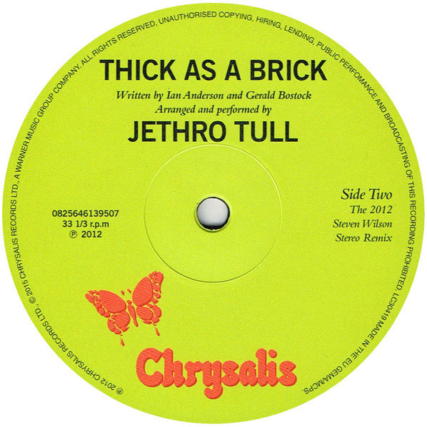 Thick As A Brick - Jethro Tull