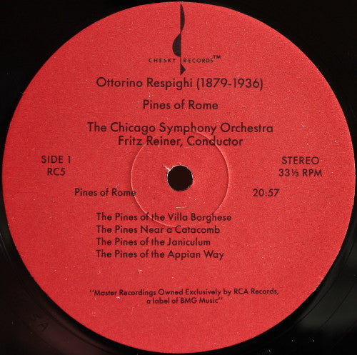Pines Of Rome / Fountains Of Rome - Ottorino Respighi