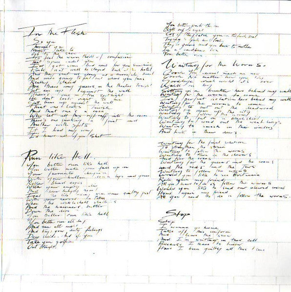 The Wall - Pink Floyd