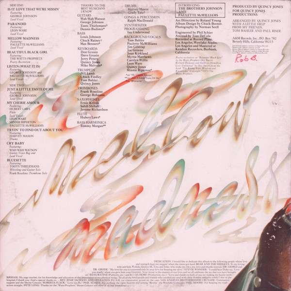 Mellow Madness - Jones, Quincy