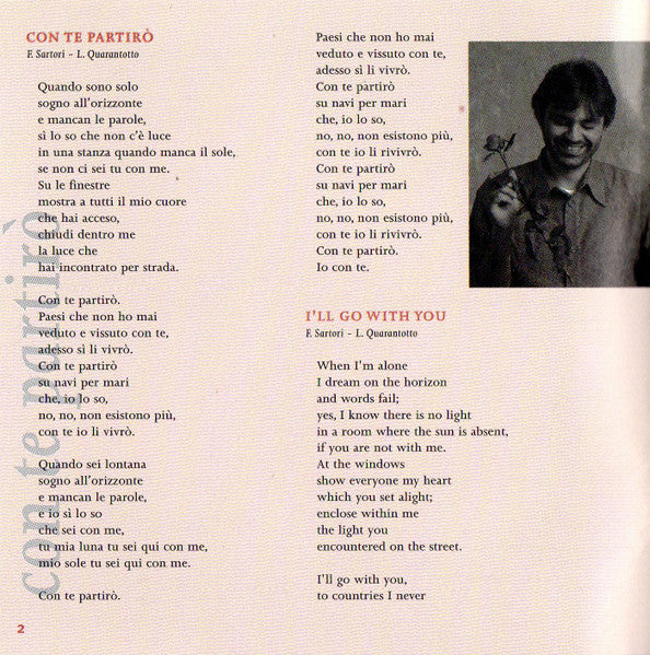 Romanza - Bocelli, Andrea