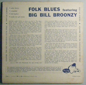 Folk Blues - Big Bill Broonzy
