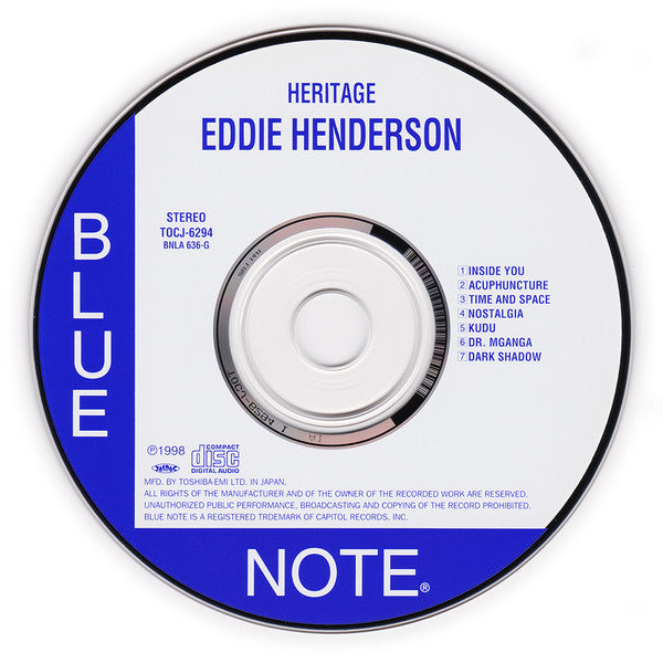 Heritage - Henderson, Eddie