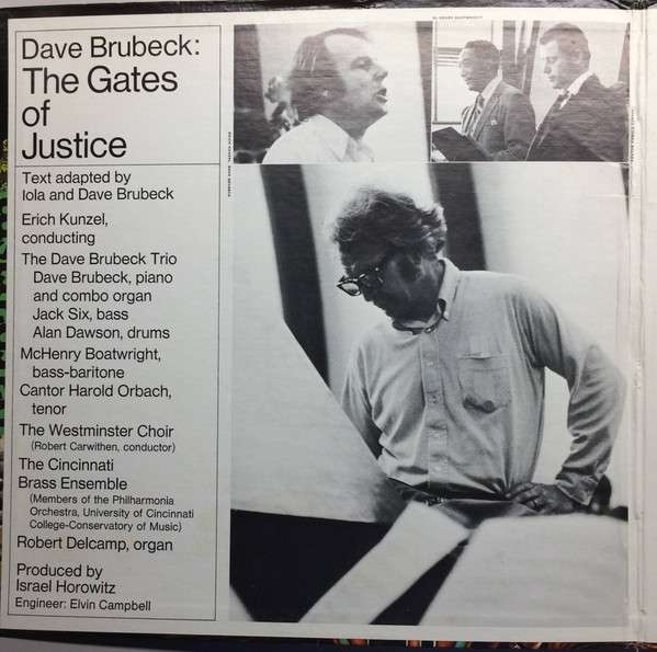 The Gates Of Justice - Brubeck, Dave