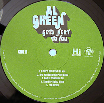 Get's Next To You - Green, Al