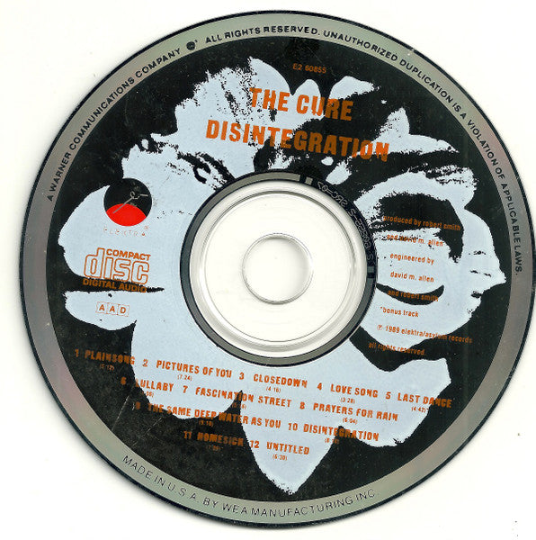 Disintegration - Cure, The