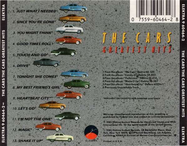 The Cars Greatest Hits - Cars, The