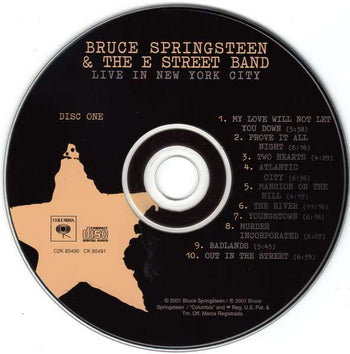 Live In New York City - Springsteen, Bruce And The E Street Band