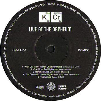 Live At The Orpheum - King Crimson
