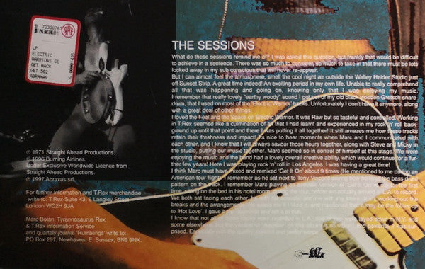 Electric Warrior Sessions - Bolan, Marc