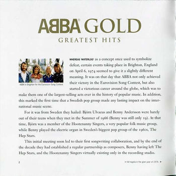 Gold - ABBA [CD]