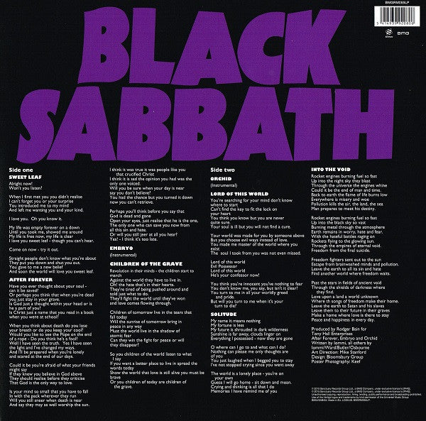 Master of Reality - Black Sabbath [LP]