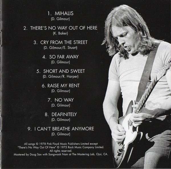 David Gilmour - Gilmour, David
