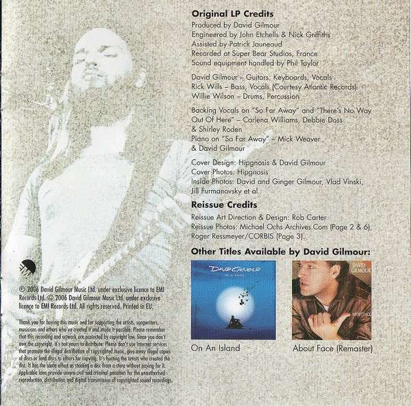 David Gilmour - Gilmour, David