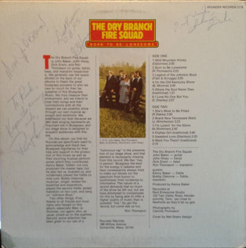Born To Be Lonesome - Dry Branch Fire Squad