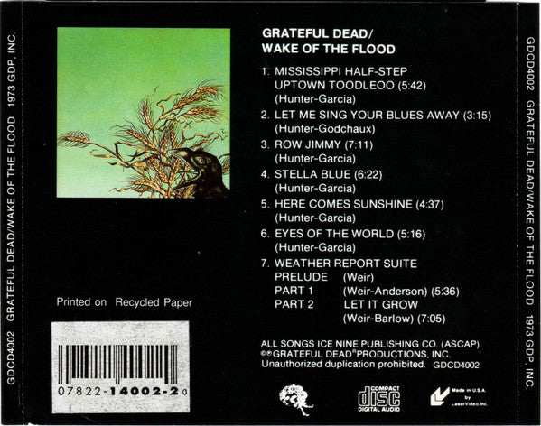 Wake Of The Flood - Grateful Dead