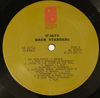 Back Stabbers - O'Jays