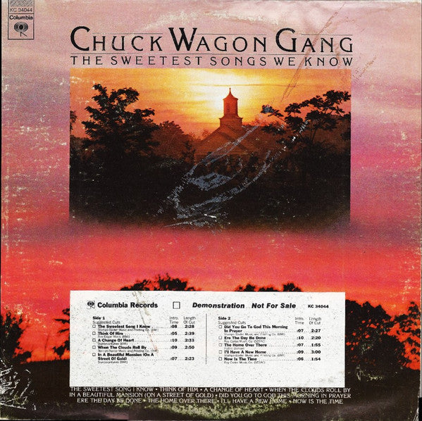 The Sweetest Songs We Know - Chuck Wagon Gang