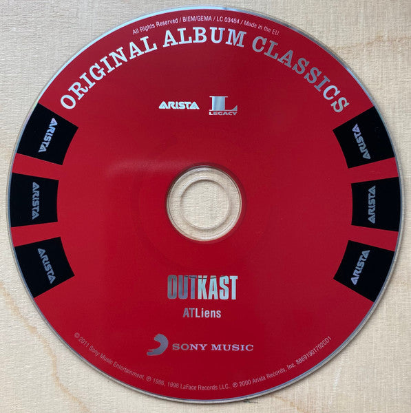 3cd Original Album Classics (Atliens \aquemini\sta - Outkast