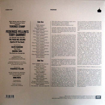Toby Dammit (Original Soundtrack) - Rota, Nino