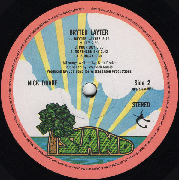 Bryter Layter - Drake, Nick
