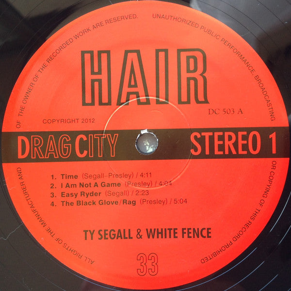 Hair - Segall, Ty And White Fence