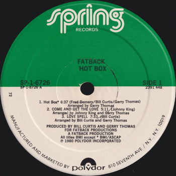 Hot Box - Fatback
